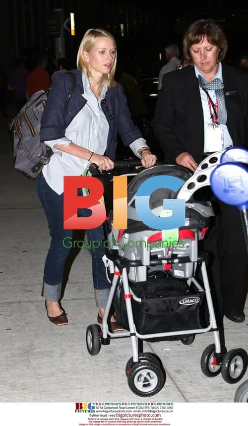 Naomi Watts Arrives at Toronto Film Festival with Son