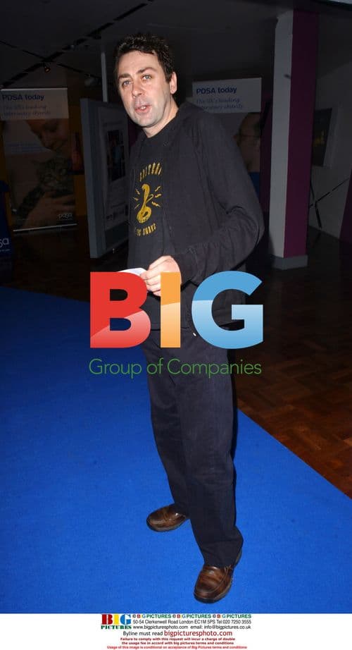 Sean Hughes at PDSA Pet Pawtraits Calendar 2008 launch