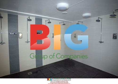 Reading FC Training Shower Room