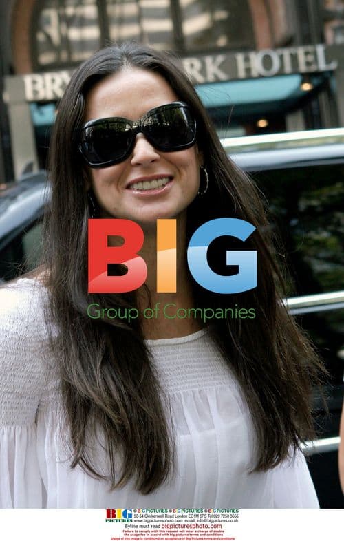 Demi Moore at Fashion Week Spring 2008