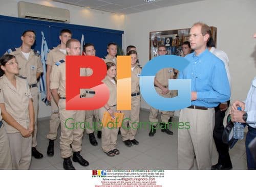 Prince Edward Visits Israel