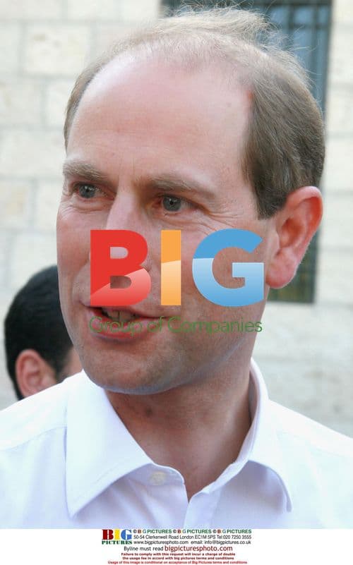 Prince Edward Visits Israel