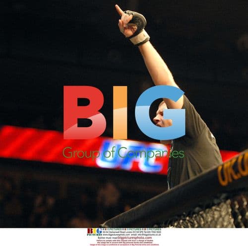 Michael Bisping Celebrates UFC 75 Win