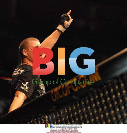 Michael Bisping Celebrates UFC 75 Win