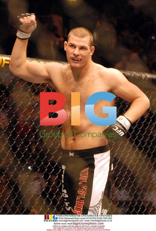 Michael Bisping Enters UFC Octagon