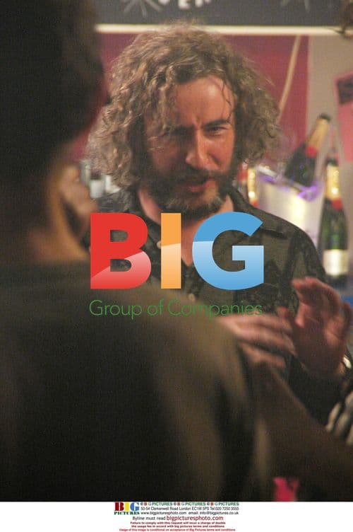 Steve Coogan filming 'Saxondale' scene