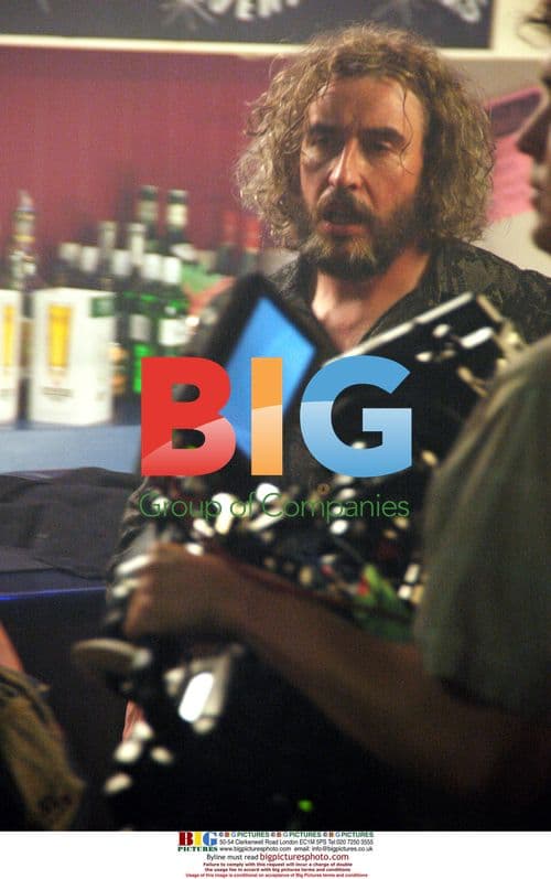 Steve Coogan Filming 'Saxondale'