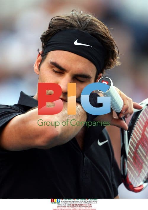 Roger Federer at U.S. Open Finals