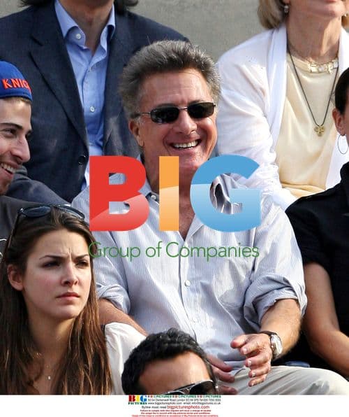 Dustin Hoffman Watches U.S. Open Finals