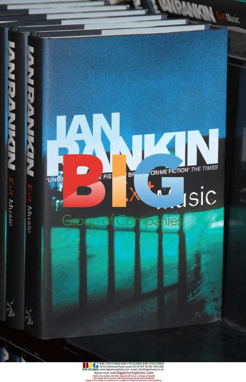 Ian Rankin Signs New Book 'Exit Music'