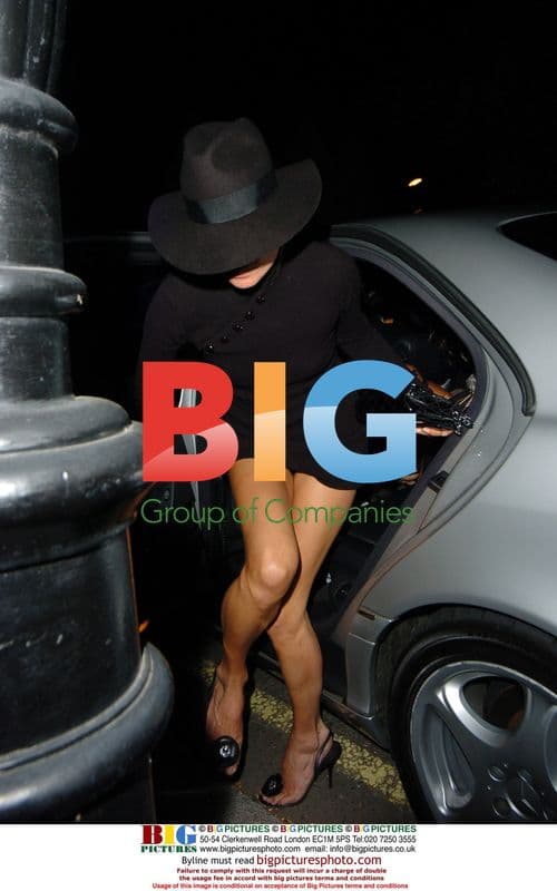 Kate Moss Spotted in London