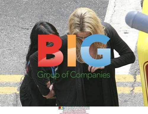 Charlize Theron Lifts Truck on Hollywood Blvd