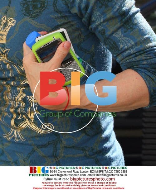 Madonna arrives at gym in London