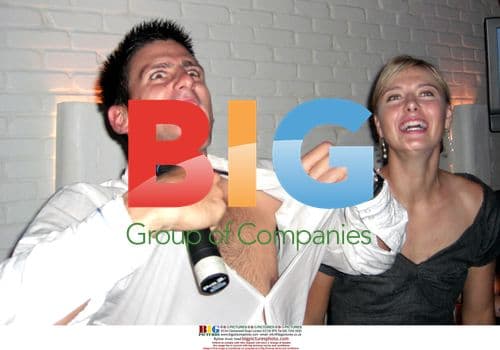 Novak Djokovic and Maria Sharapova party with Jeffery Dread