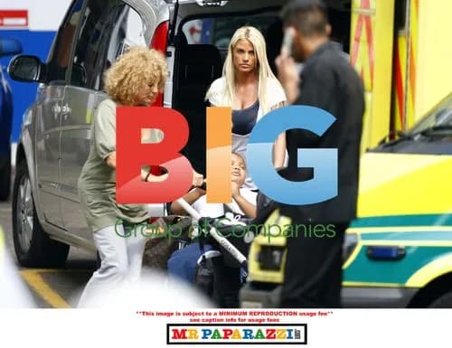 Katie Price with family in London