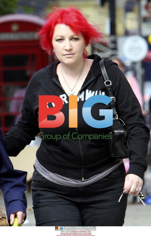 Jane Goldman Having Lunch in London