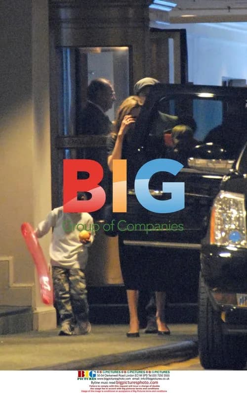 Brad Pitt and Angelina Jolie with son Maddox
