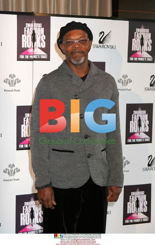 Samuel L. Jackson at Swarovski Fashion Rocks Press Conference