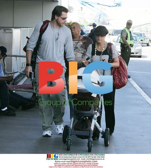 Tori Spelling and Family at LAX