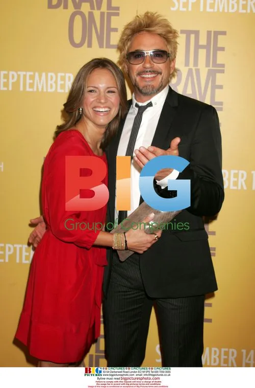 Robert Downey Jr. and Susan Downey at 'The Brave One' Premiere