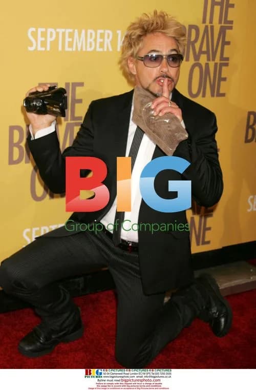 Robert Downey Jr at 'The Brave One' Premiere