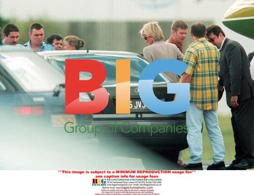 Princess Diana and Dodi Arrive in Paris