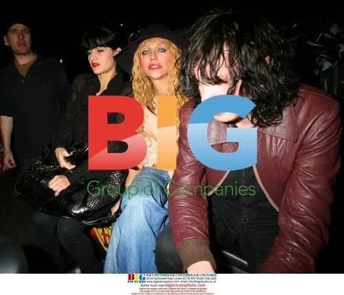 Courtney Love Leaving Groucho Club, London