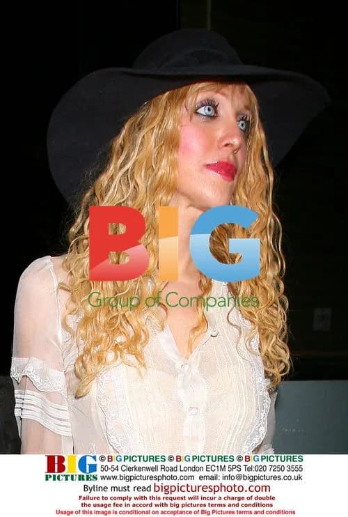 Courtney Love Leaving Groucho Club