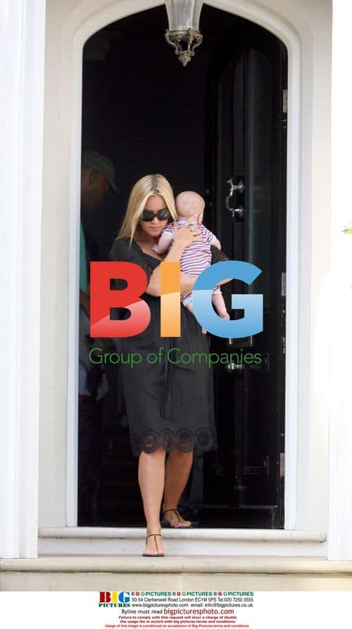 Davinia Taylor Leaving Home with Baby