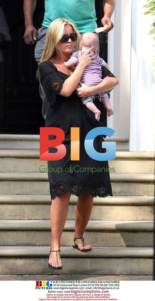 Davinia Taylor Leaving Home with Baby