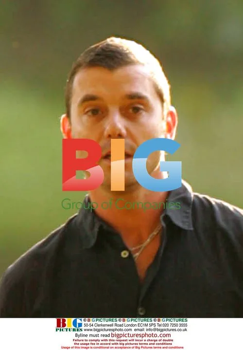 Gavin Rossdale in Park with Friend