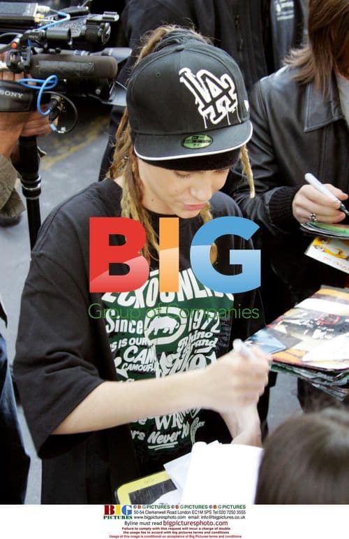 Tokio Hotel Leaving Hotel in Paris