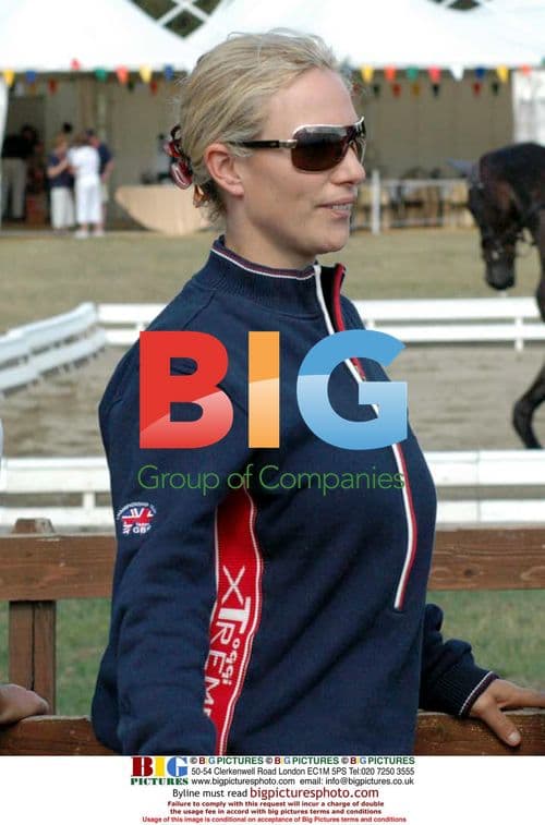 Zara Phillips at European Horse Championships