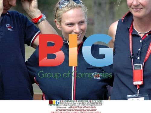 Zara Phillips at European Equestrian Championships