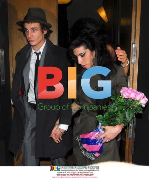 Amy Winehouse and Husband Leave Birthday Celebration