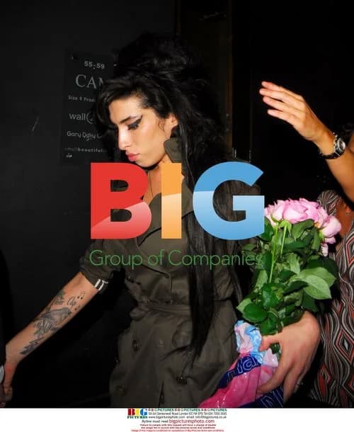 Amy Winehouse birthday celebrations in Soho