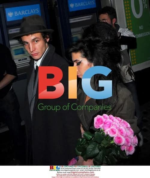 Amy Winehouse and Husband Leave Birthday Party