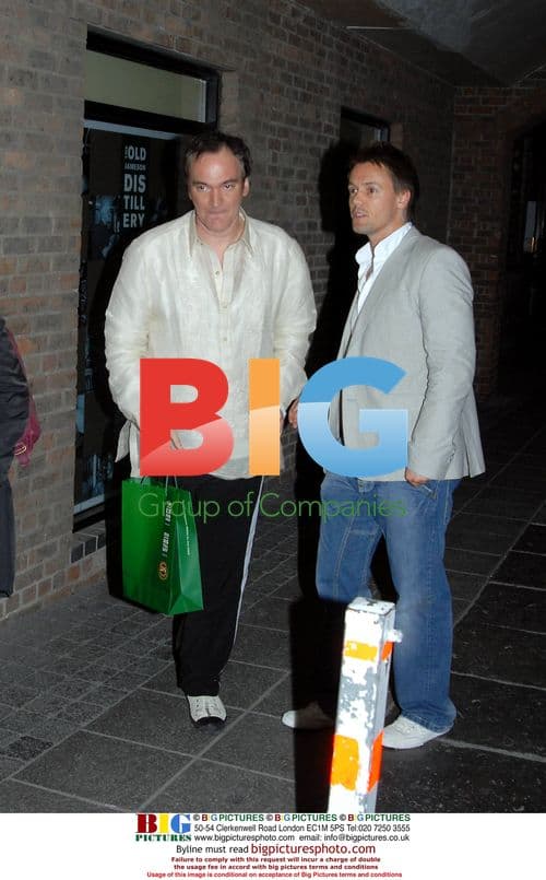 Tarantino Leaves Dublin Premiere After Party