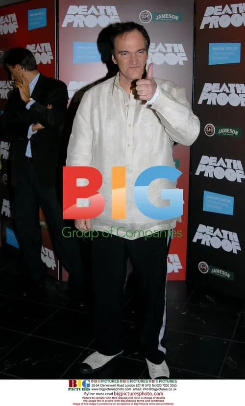 Quentin Tarantino at Irish Premiere of "Death Proof"