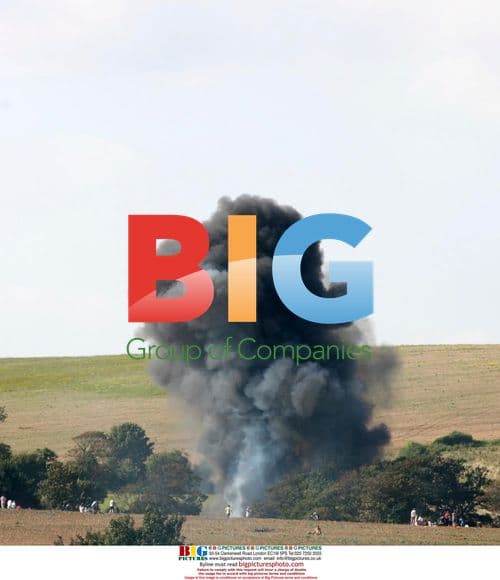 Fatal Hurricaine Crash Reenactment