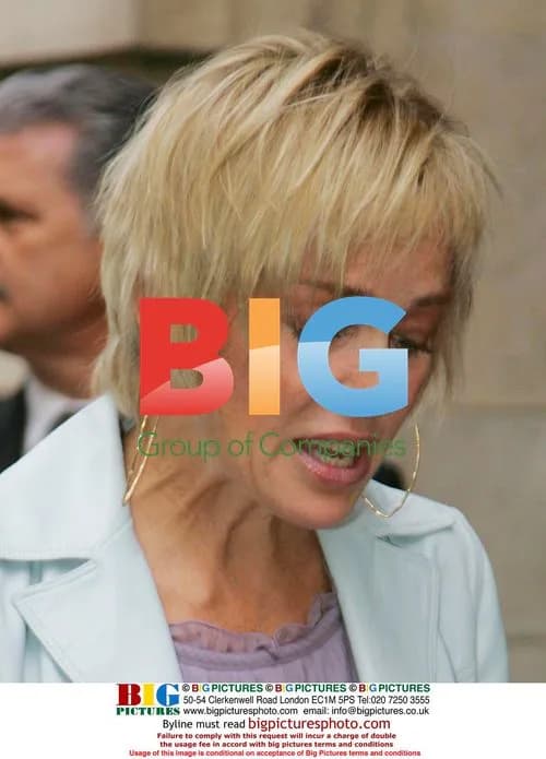 Sharon Stone Shopping in Paris