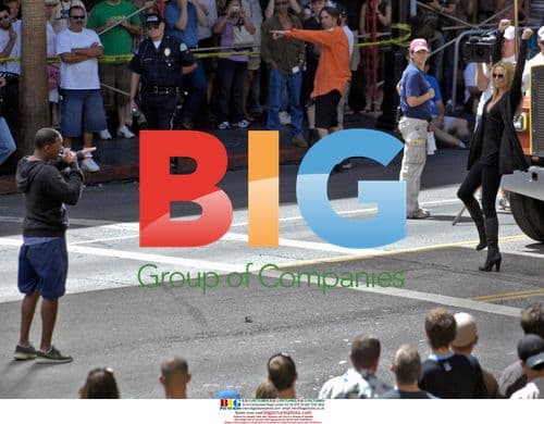 Charlize Theron & Will Smith on 'Hancock' Set