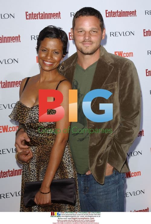 Justin Chambers and wife Keisha at EW's Emmy Party