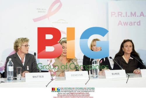 Catherine Deneuve Presents Prima Award 2007 in Vienna