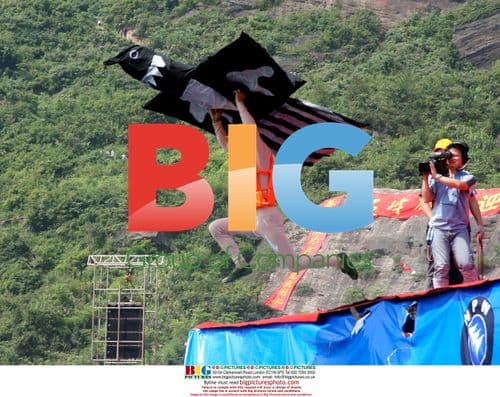 Birdman Contest in Shiniu, China