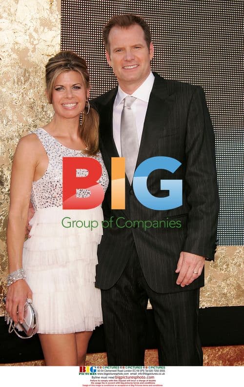 Jack Coleman and Beth Toussaint at Emmys 2007