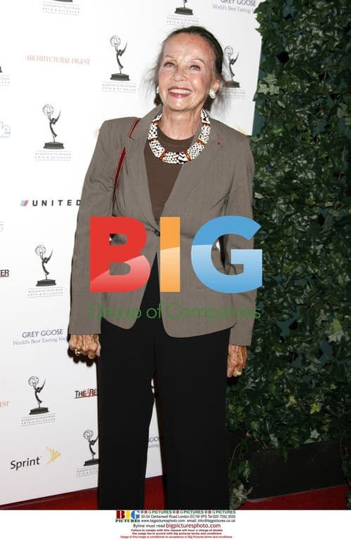 Leslie Caron at Emmy Awards Nominees Reception