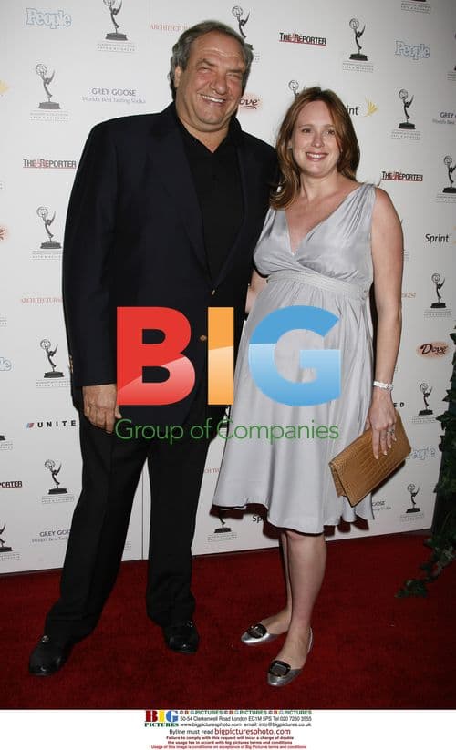 Dick Wolf and wife Noelle at Emmy Awards reception