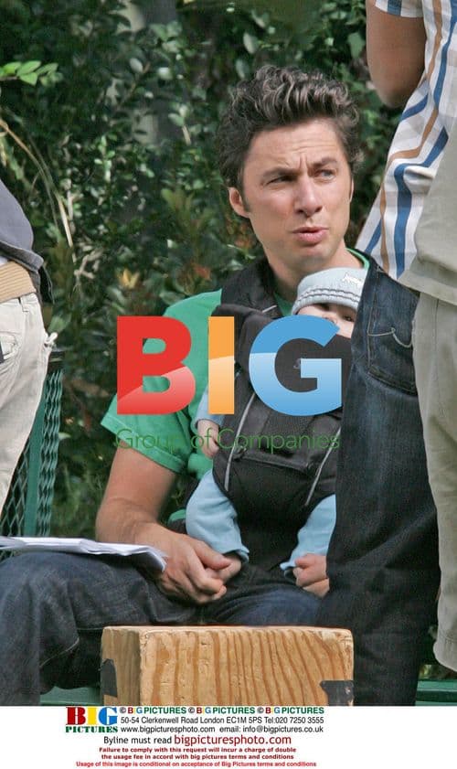 Zach Braff and Donald Faison Film 'Scrubs' Scene