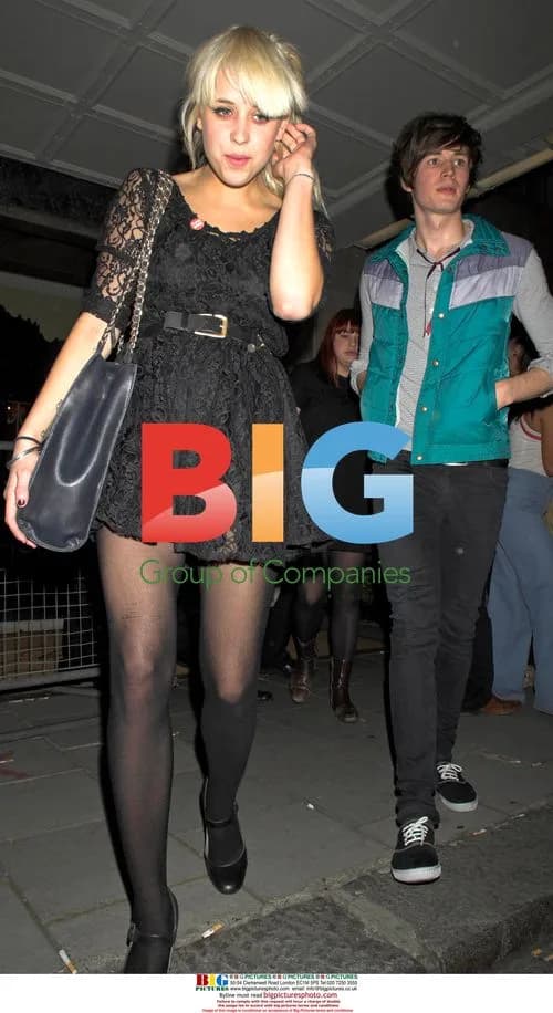 Peaches Geldof and Friend at Luella Party